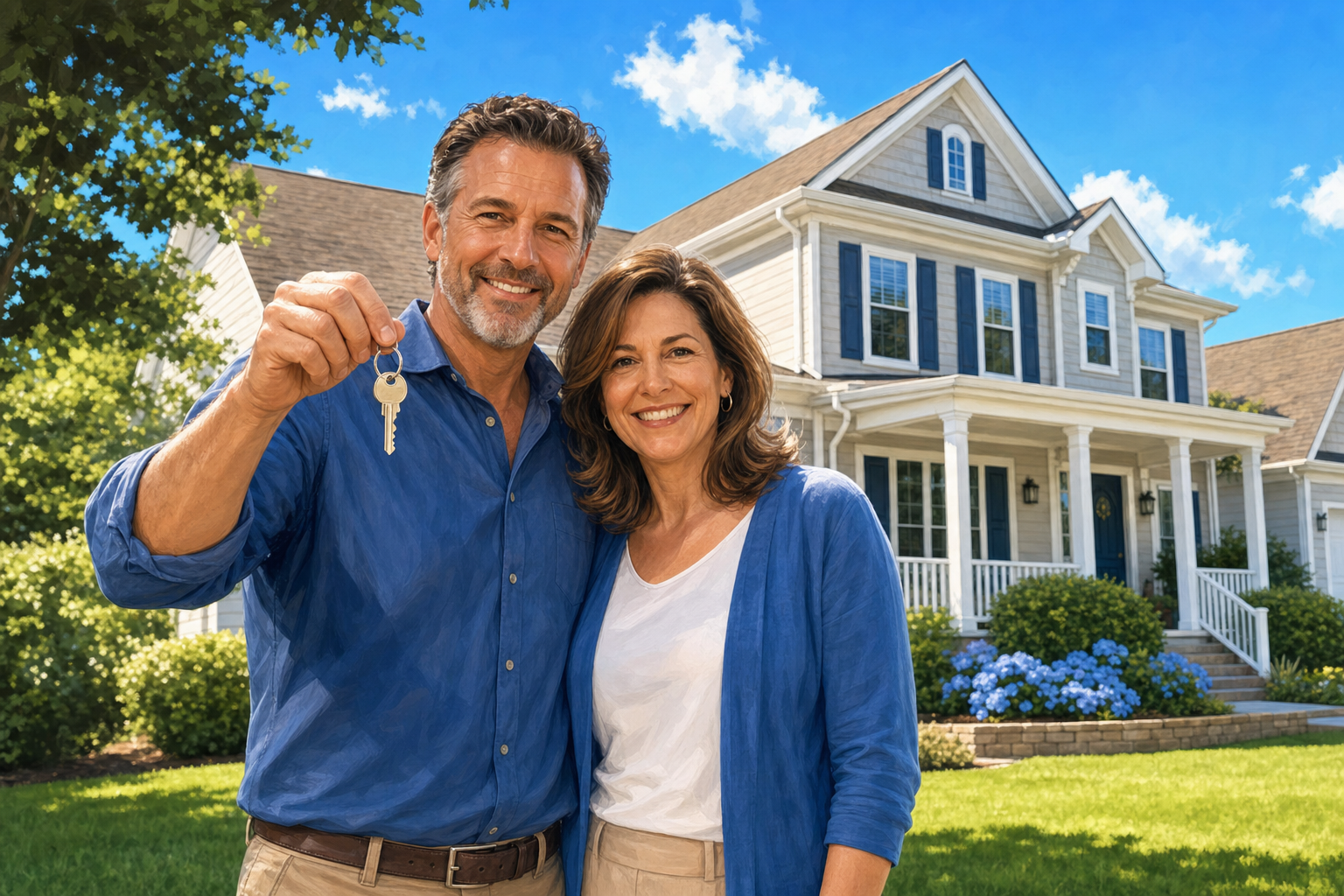 A New Jersey homeowner reviewing a HELOC payoff statement before a home sale closing